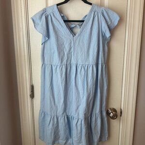 Blue Maternity Dress